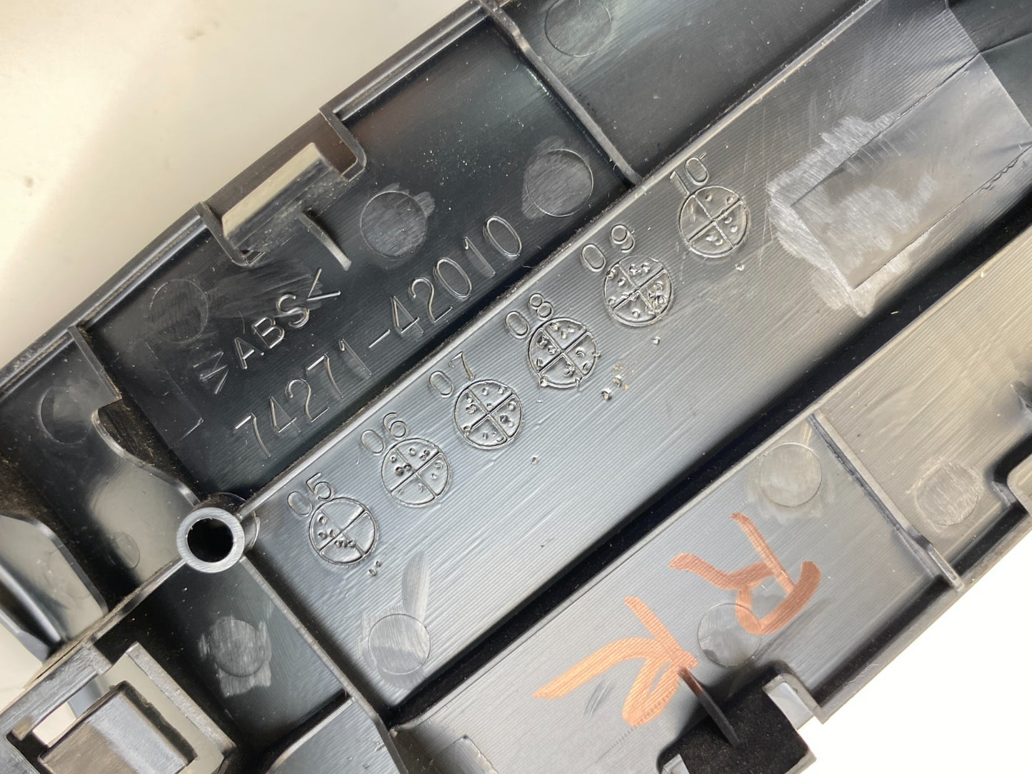 2006-2012 Toyota RAV4 Rear Right Passenger Window Switch & Bezel 74271-42010