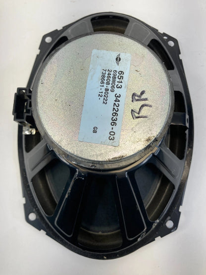 2007-2011 MINI COOPER REAR RIGHT BACK QUARTER PANEL SPEAKER 65133422636