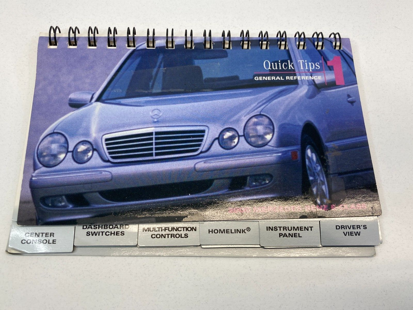 2000 Mercedes-Benz E-Class Owners Manual Consumer Info Warranty Book w/ Case OEM