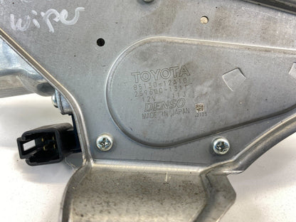 2008-2015 Scion xB Rear Trunk Liftgate Windshield Wiper Motor 85130-12A10 OEM