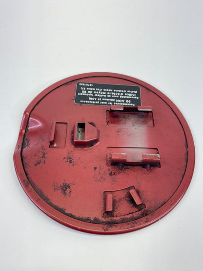 2003-2011 Saab 9-3 93 Sedan Fuel Filler Door Gas Tank Lid Cover Chili Red OEM