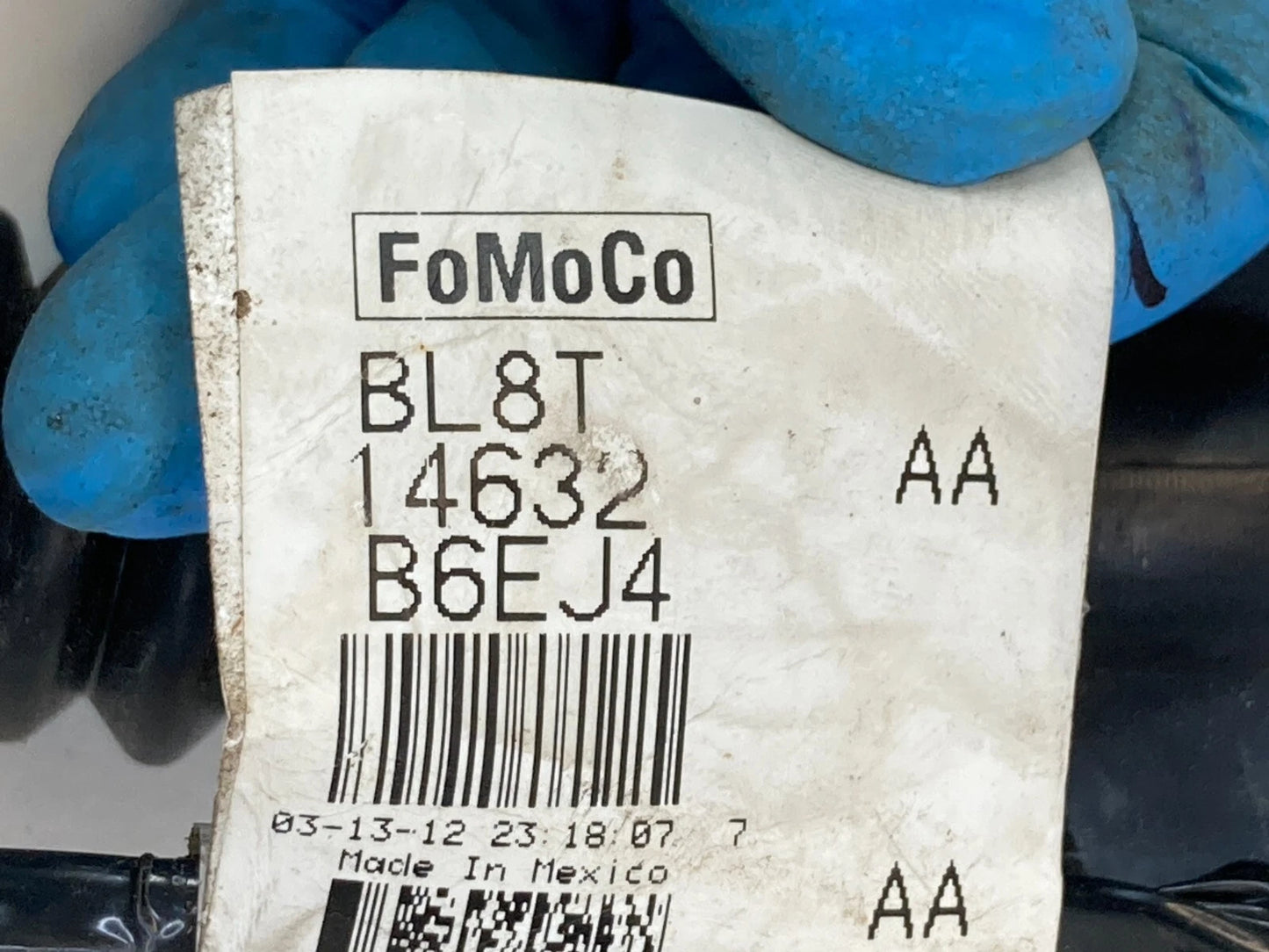 08-12 FORD ESCAPE REAR RIGHT BACK DOOR WIRE WIRING HARNESS BL8T-14632-B6EJ4 OEM