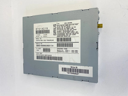 2009-2017 MITSUBISHI LANCER SIRIUS SATELLITE AUDIO CONTROL MODULE 8701A219 OEM