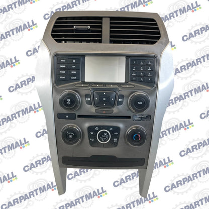 13-15 FORD INTERCEPTOR UTILITY RADIO CLIMATE CONTROL PANEL TRIM EB5T-18A802-DA