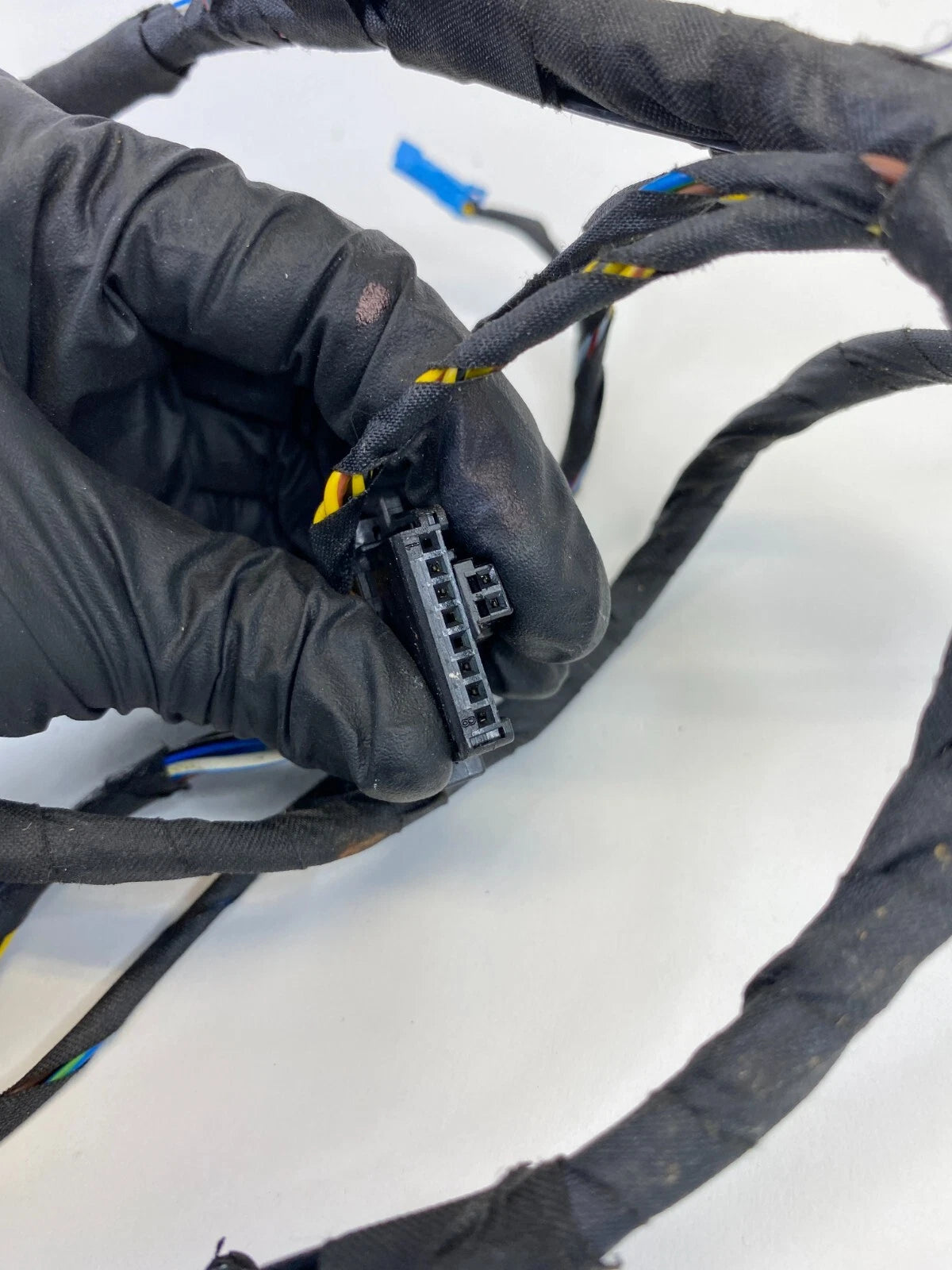2006 2007 BMW 530I REAR LEFT SIDE DOOR WIRING WIRE HARNESS CABLE 6928360 OEM