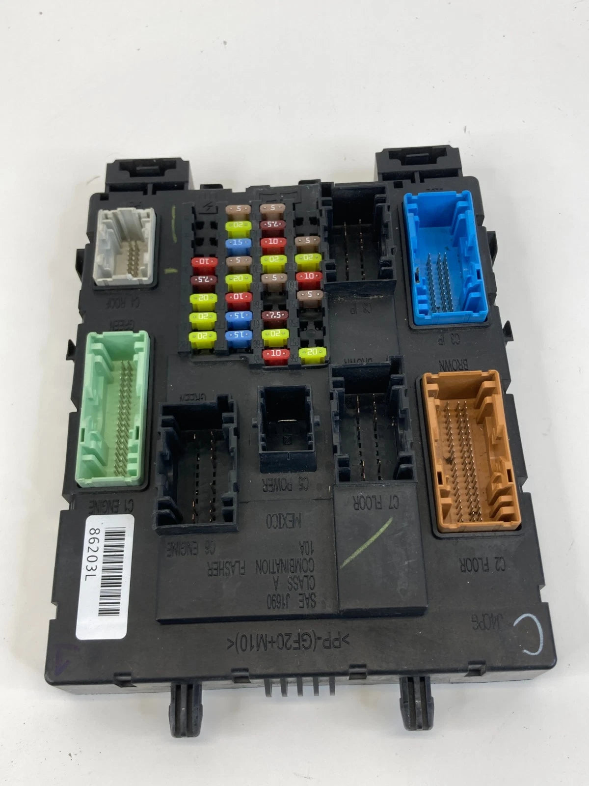 2013-2016 FORD ESCAPE 2.0L BODY CONTROL MODULE INTERIOR FUSE BOX BV6N-14A073-LE