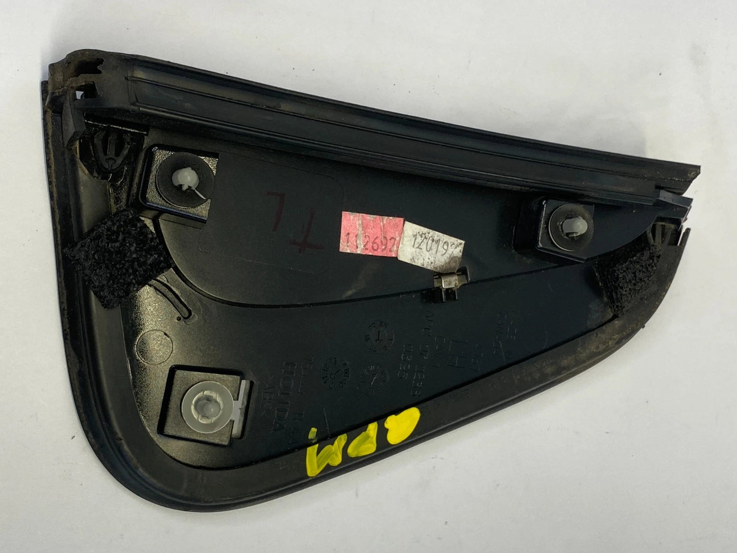 2009-2014 ACURA TL REAR LEFT SIDE QUARTER CORNER TRIM MOLDING 75444-TK4A OEM
