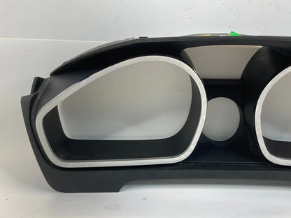 09-12 CHEVY TRAVERSE DASH INSTRUMENT CLUSTER SPEEDOMETER BEZEL TRIM 20836170 OEM
