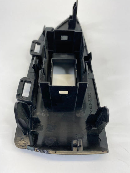10-15 TOYOTA PRIUS REAR LEFT SIDE DOOR WINDOW CONTROL SWITCH BEZEL 74272-47060