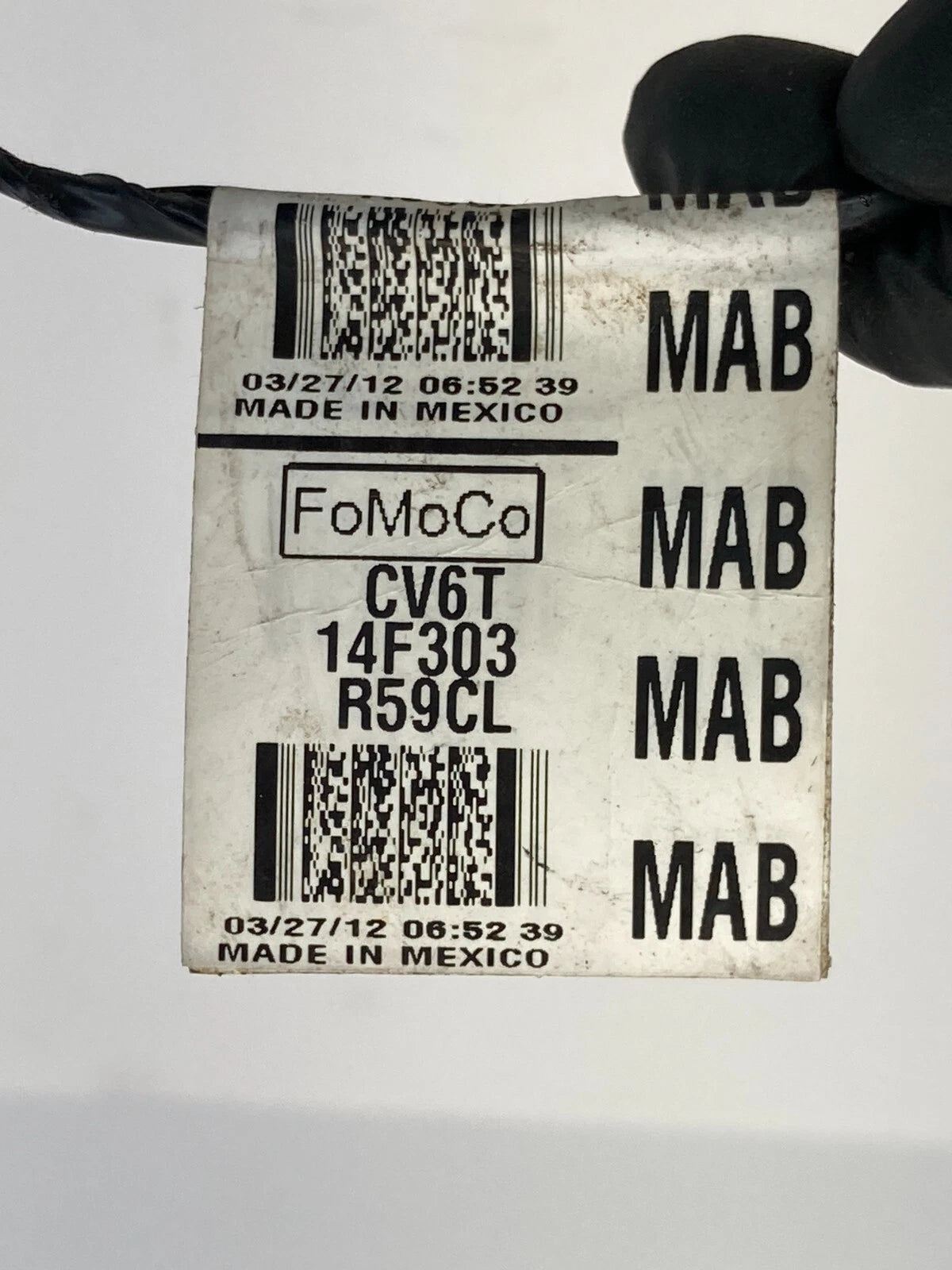 2013-2016 FORD ESCAPE REAR RIGHT SIDE DOOR WIRE CABLE HARNESS CV6T-14F303 OEM
