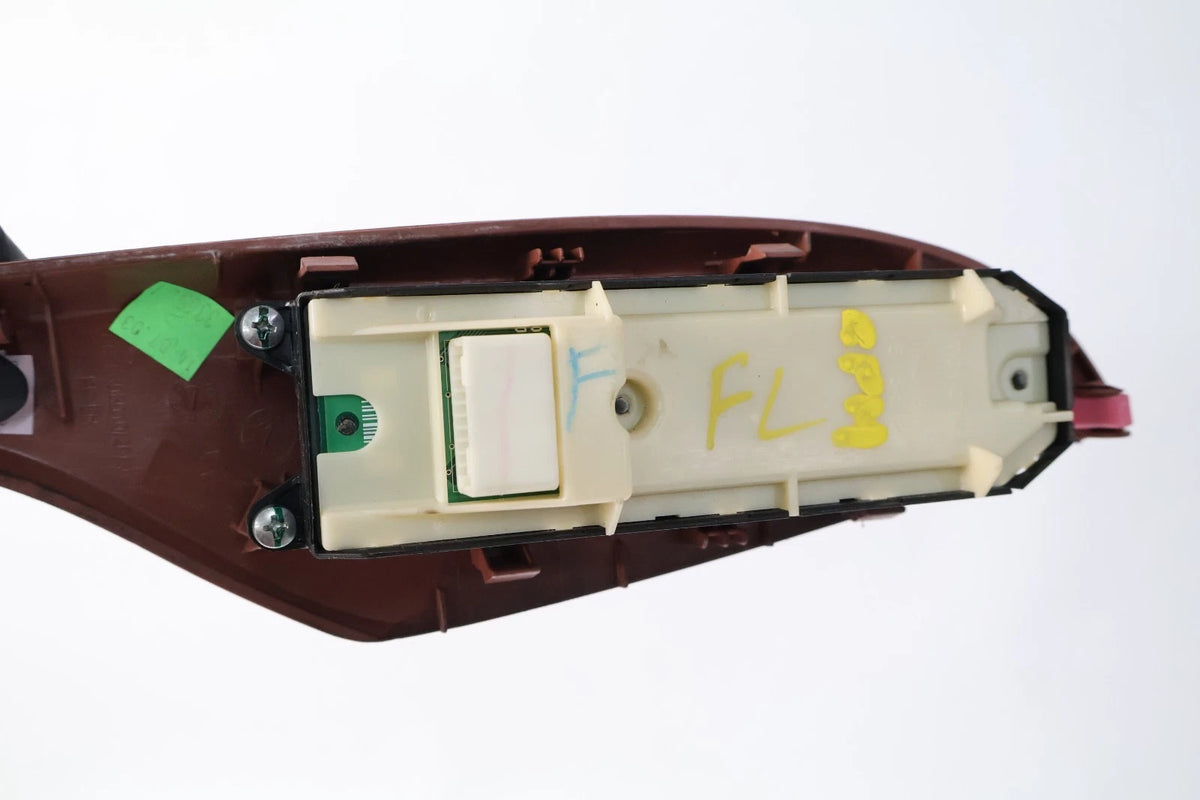 2011-2014 TOYOTA SIENNA FR LH DRIVER MASTER POWER WINDOW SWITCH W BEZEL WOOD OEM