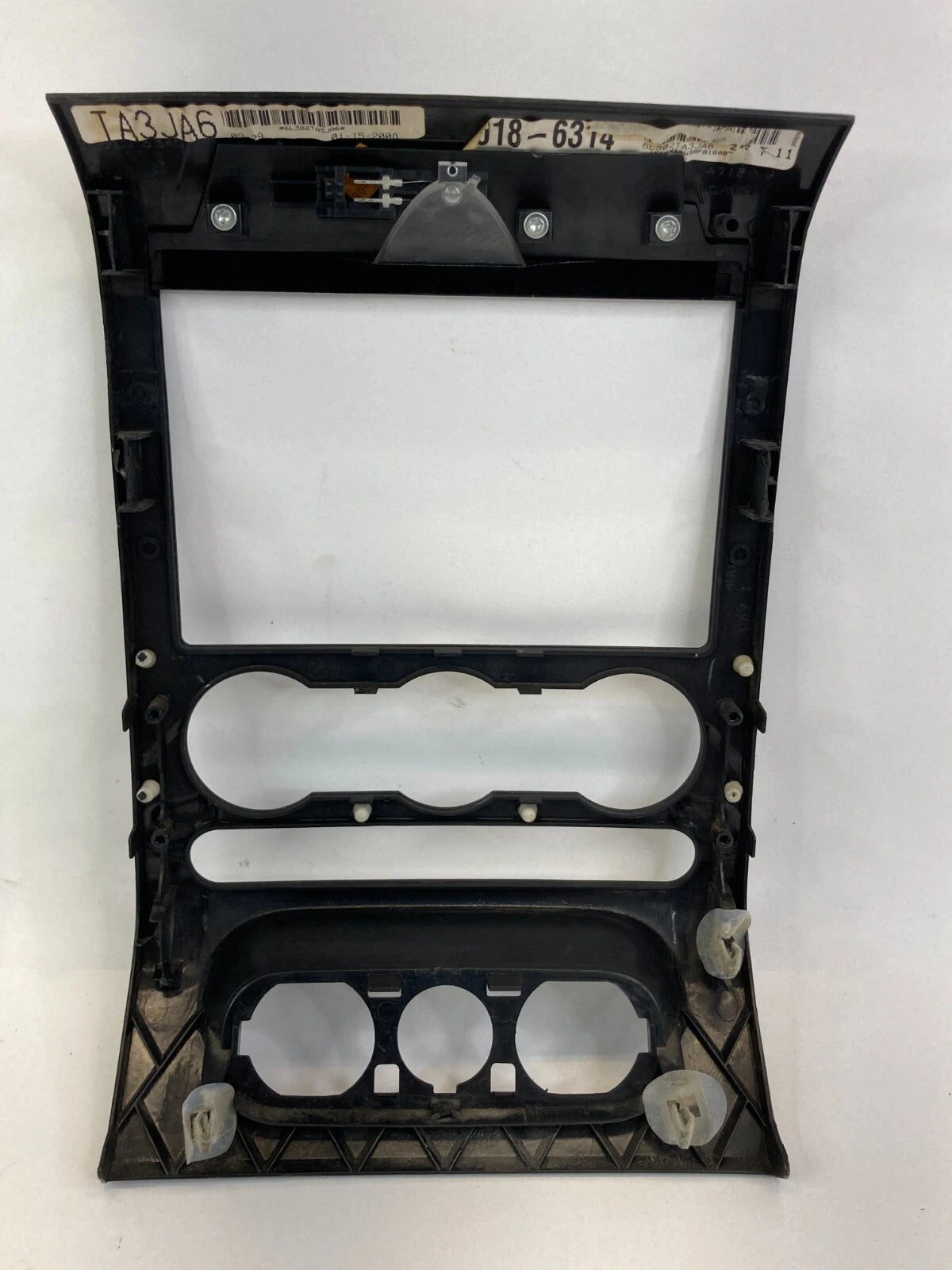 2004-2008 FORD F-150 CENTER DASH RADIO CLIMATE CONTROL BEZEL TRIM 6L302TA3JA6