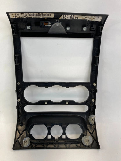 2004-2008 FORD F-150 CENTER DASH RADIO CLIMATE CONTROL BEZEL TRIM 6L302TA3JA6