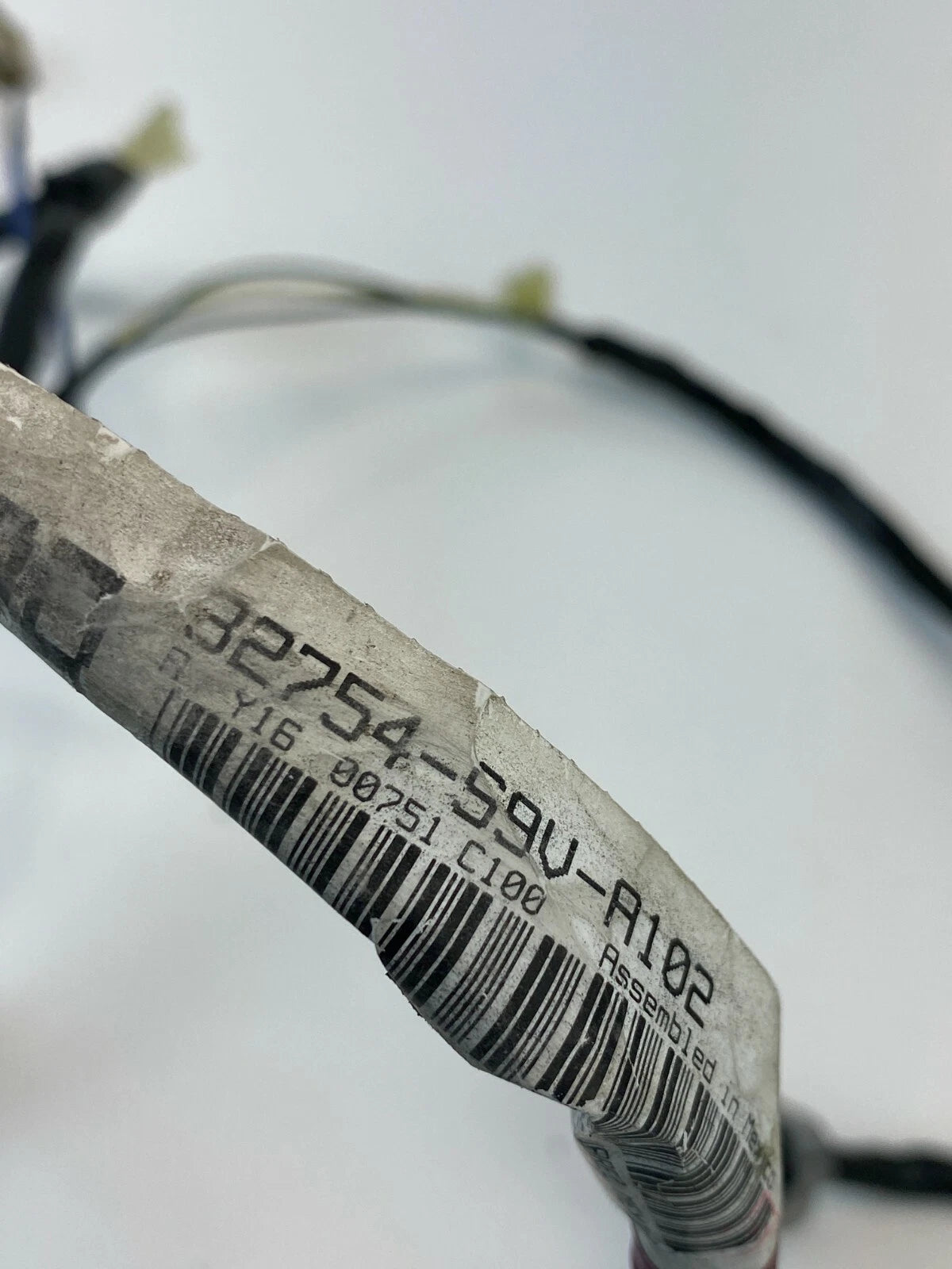 03-05 HONDA PILOT REAR LEFT SIDE DOOR WIRE WIRING HARNESS ASSEMBLY 32754-S9V-A10