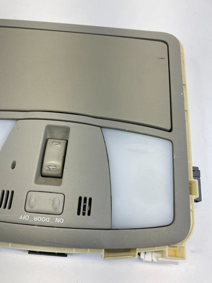 2009-2013 INFINITI G37 SEDAN OVERHEAD CONSOLE DOME MAP LAMP W SUNROOF SWITCH