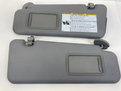 2008-2010 TOYOTA HIGHLANDER ROOF LEFT & RIGHT SUNVISOR SUN VISOR SHADE PAIR SET
