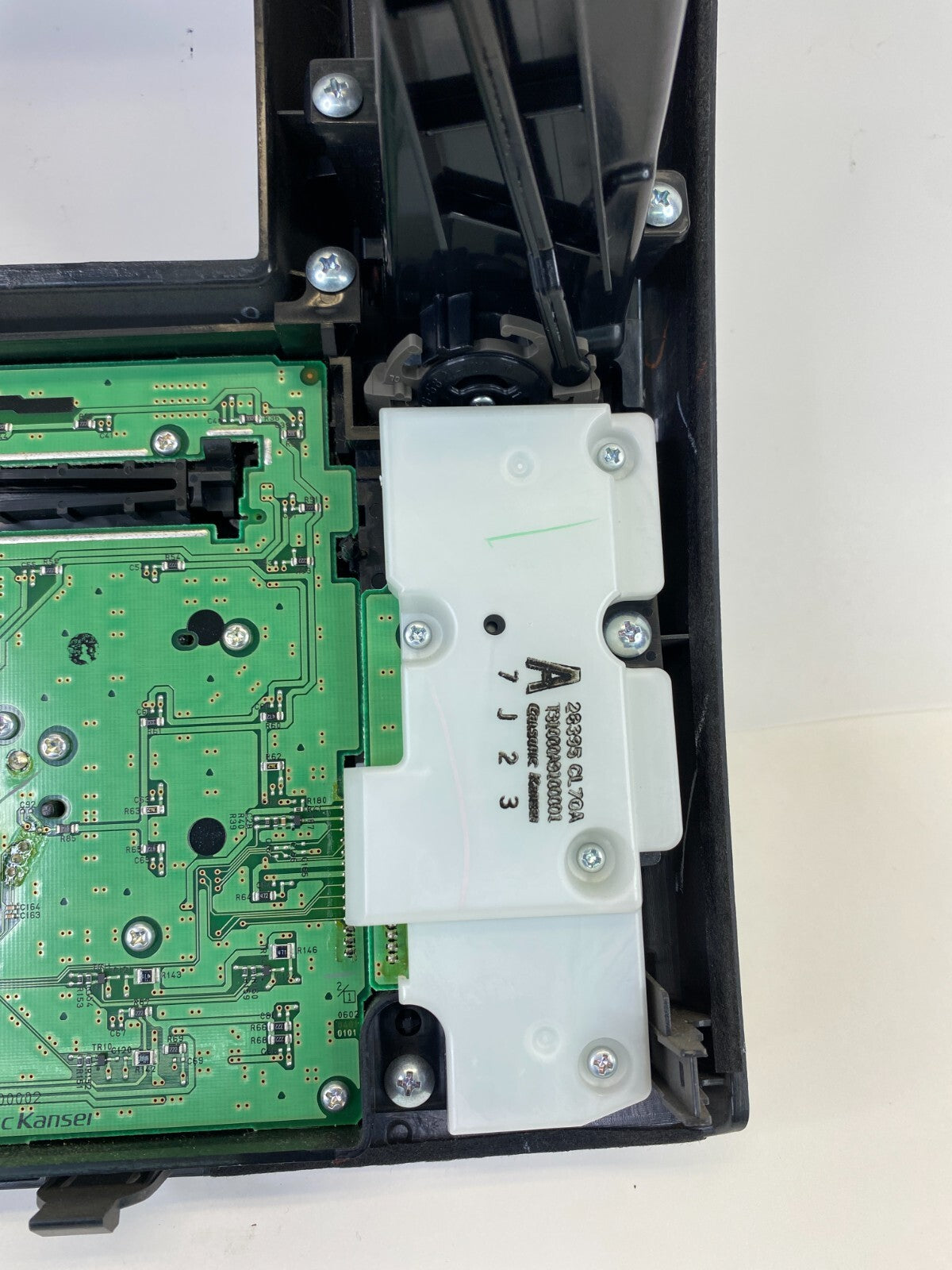 06-08 Infiniti FX35 Dash Radio Heater Climate Control Panel Bezel Trim 28395CL70