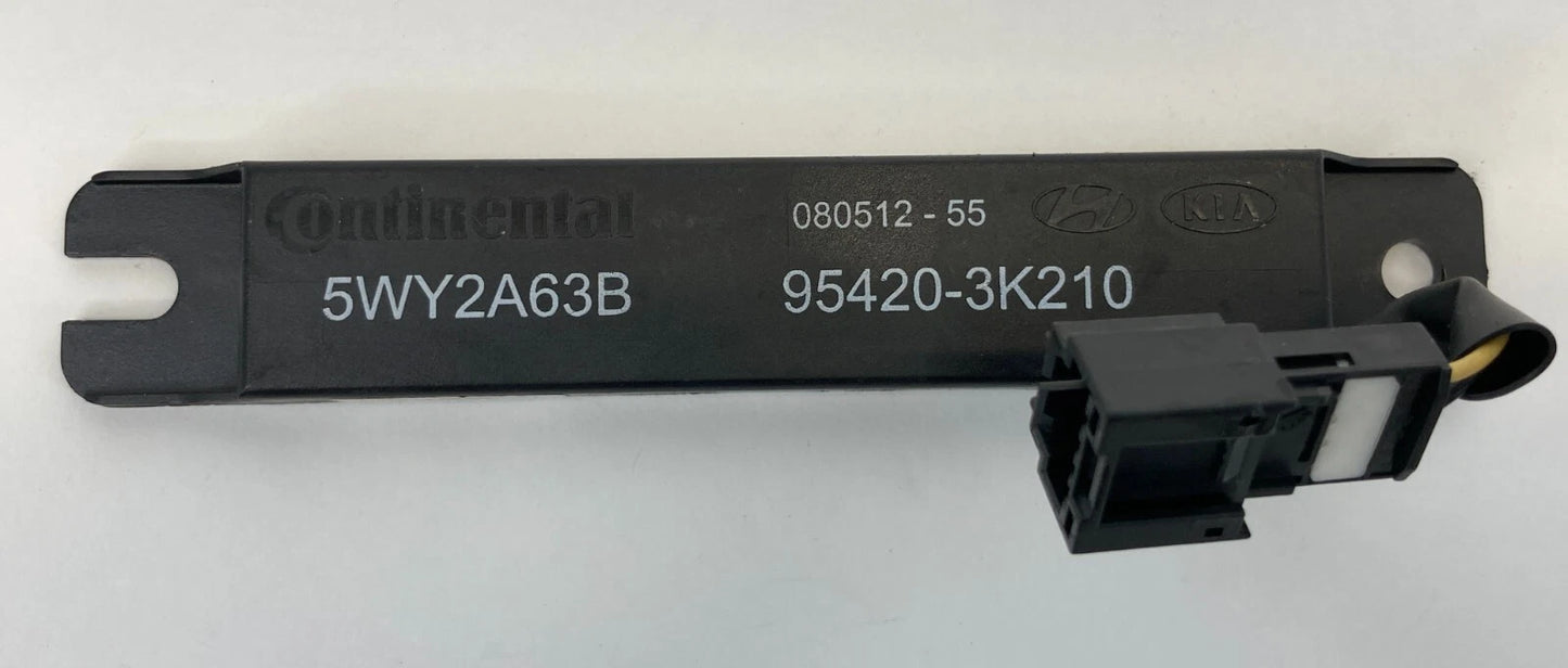 11-14 HYUNDAI SONATA REAR BUMPER KEYLESS ENTRY ANTENNA MODULE 954203K200 OEM
