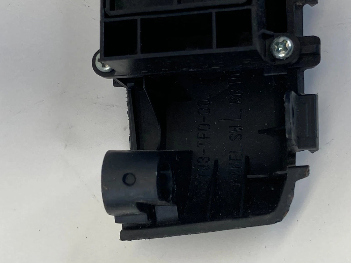 2009-2013 HONDA FIT REAR LEFT SIDE DOOR WINDOW SWITCH W/ BEZEL 83793-TF0-00 OEM