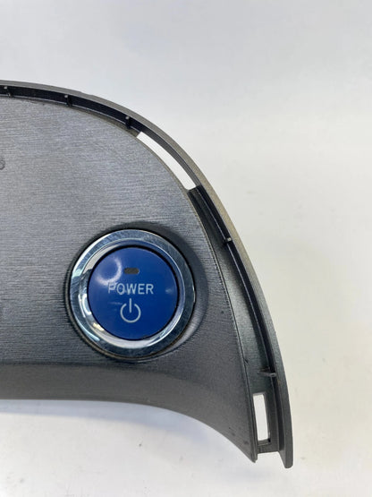 12-15 TOYOTA PRIUS IGNITION START/STOP BUTTON SWITCH W BEZEL TRIM 5504447061 OEM
