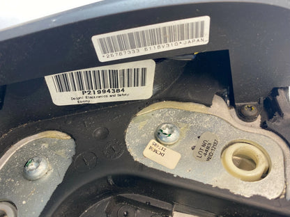 2004-2007 CADILLAC CTS LEFT STEERING WHEEL W/ AUDIO SWITCH LEATHER WOOD 21994384