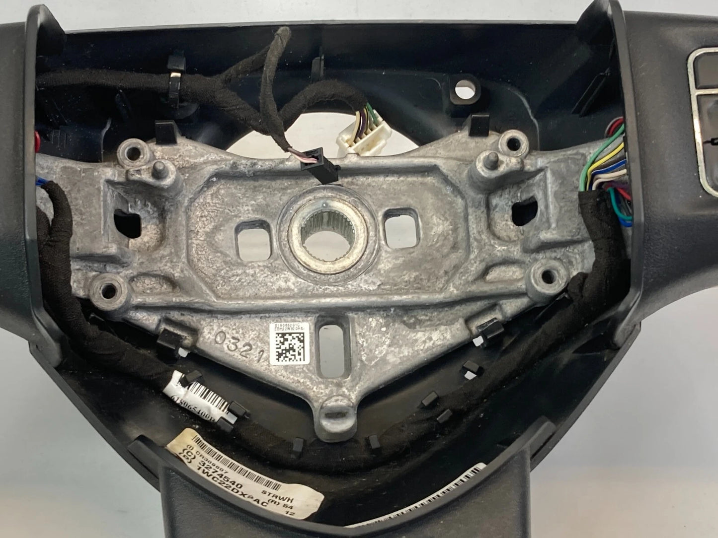 2012-2015 RAM CARGO VAN C/V STEERING WHEEL W/ CRUISE CONTROL 1WC22DX9AC