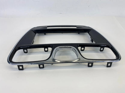 2011-2014 CHRYSLER 200 CENTER DASH RADIO CLOCK & HAZARD SWITCH BEZEL TRIM OEM