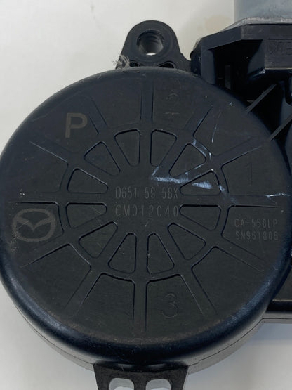 2010-2013 Mazda 3 Mazda3 Front Left Driver Side Door Power Window Motor CM012040