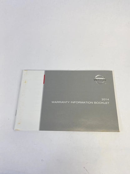 2014 NISSAN SENTRA OWNERS MANUAL SET BOOK GUIDE PORTFOLIO CASE OEM