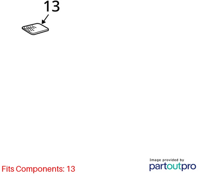 2003-2011 SAAB 9-3 93 SEDAN CENTER CONSOLE RUBBER MAT LINER 12790314 OEM
