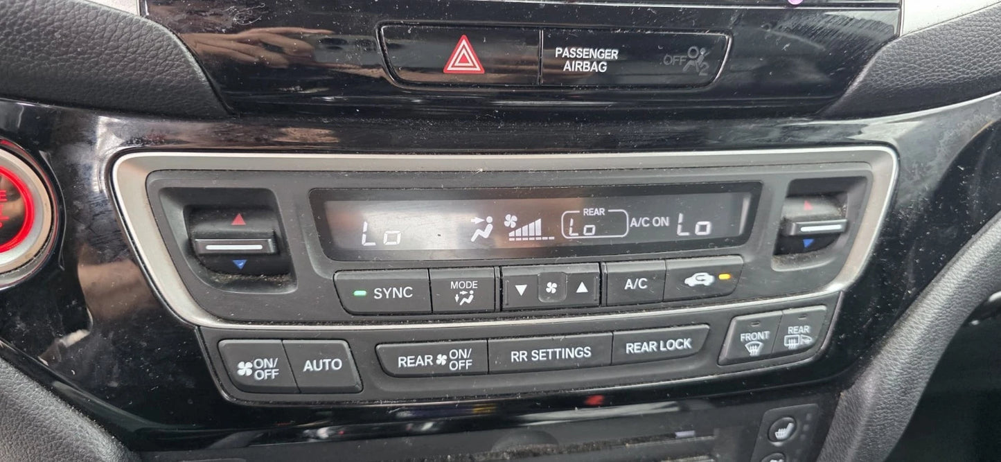 2016-2018 HONDA PILOT DASH HVAC TEMP CLIMATE CONTROL SWITCH UNIT 79600TG7A92 OEM