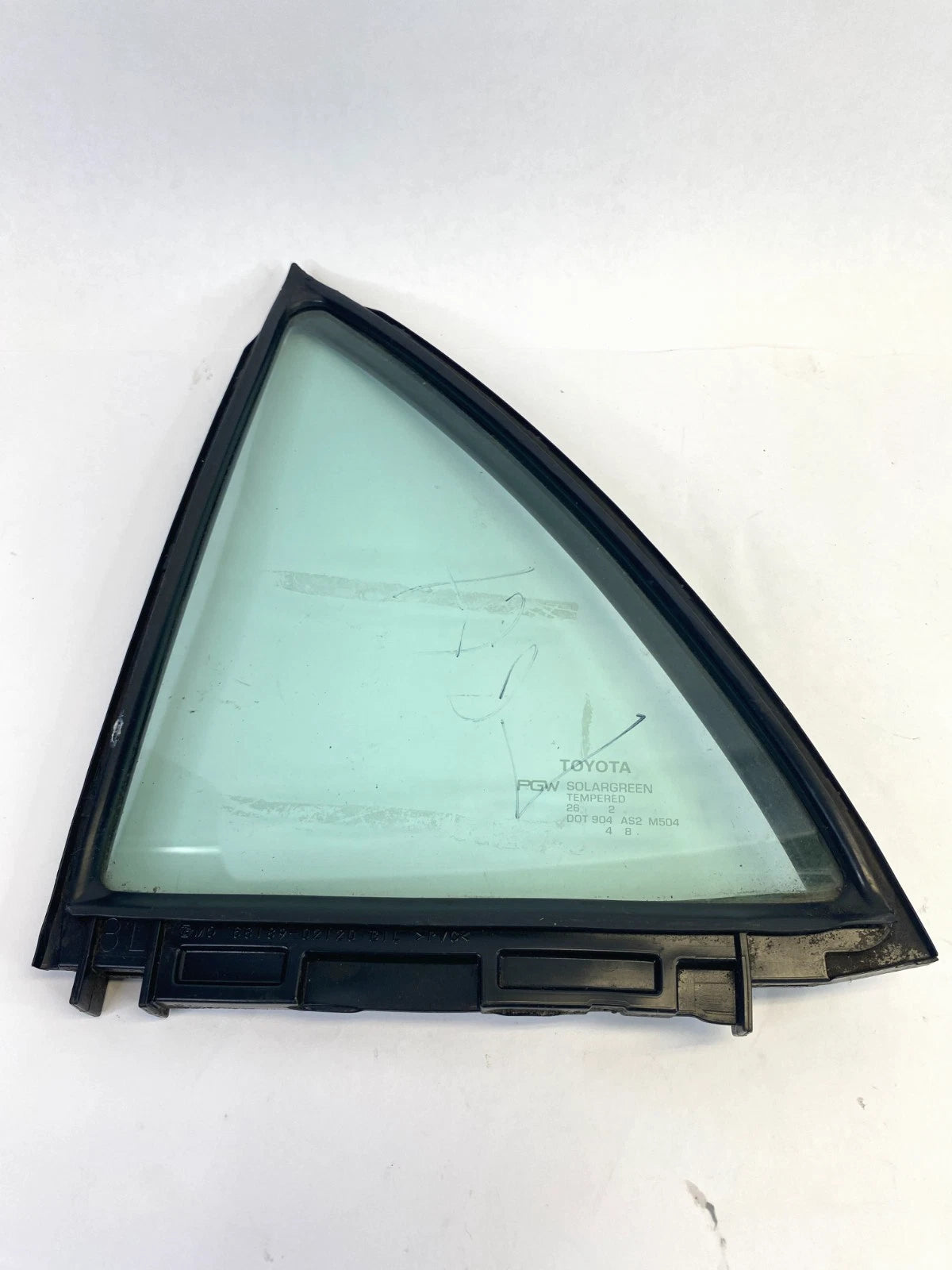 09-13 TOYOTA COROLLA REAR LEFT WINDOW VENT QUARTER GLASS FIXED OEM 68189-02120