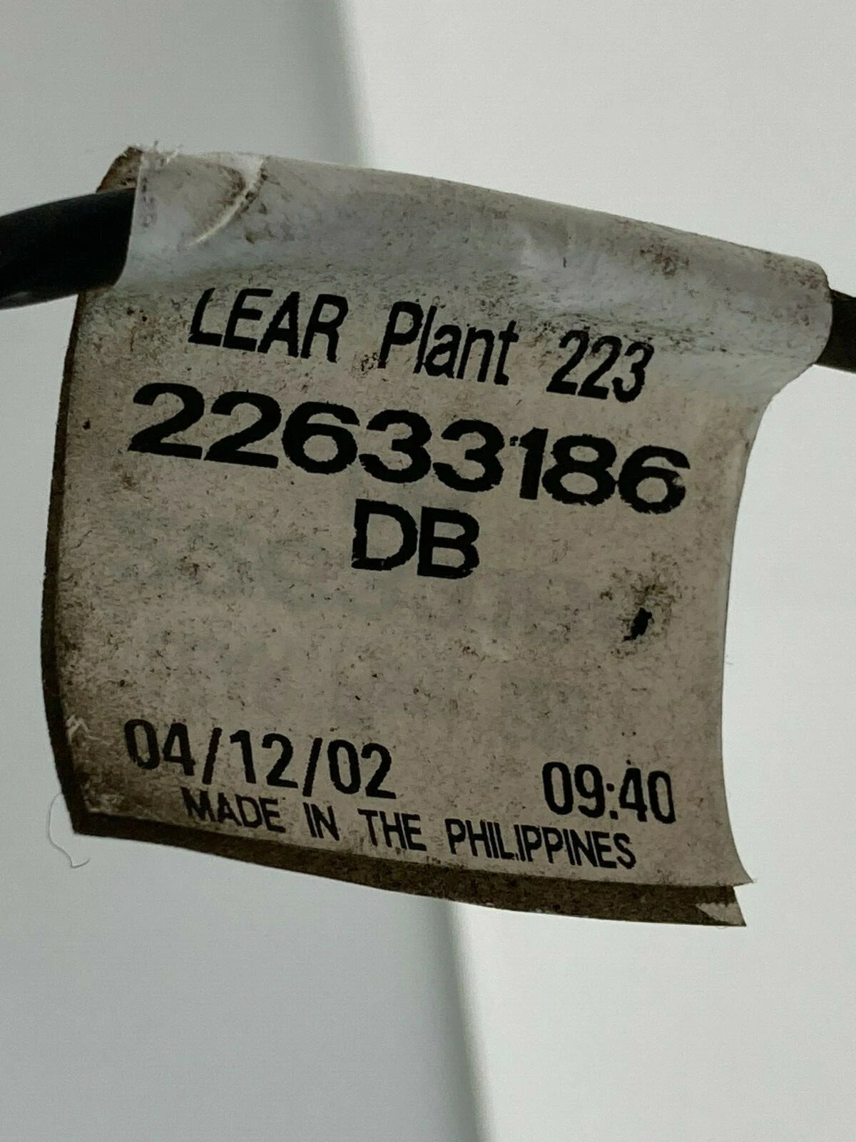 2003 03 SATURN VUE REAR LEFT DRIVER SIDE DOOR LOCK LATCH ACTUATOR 22695985 OEM