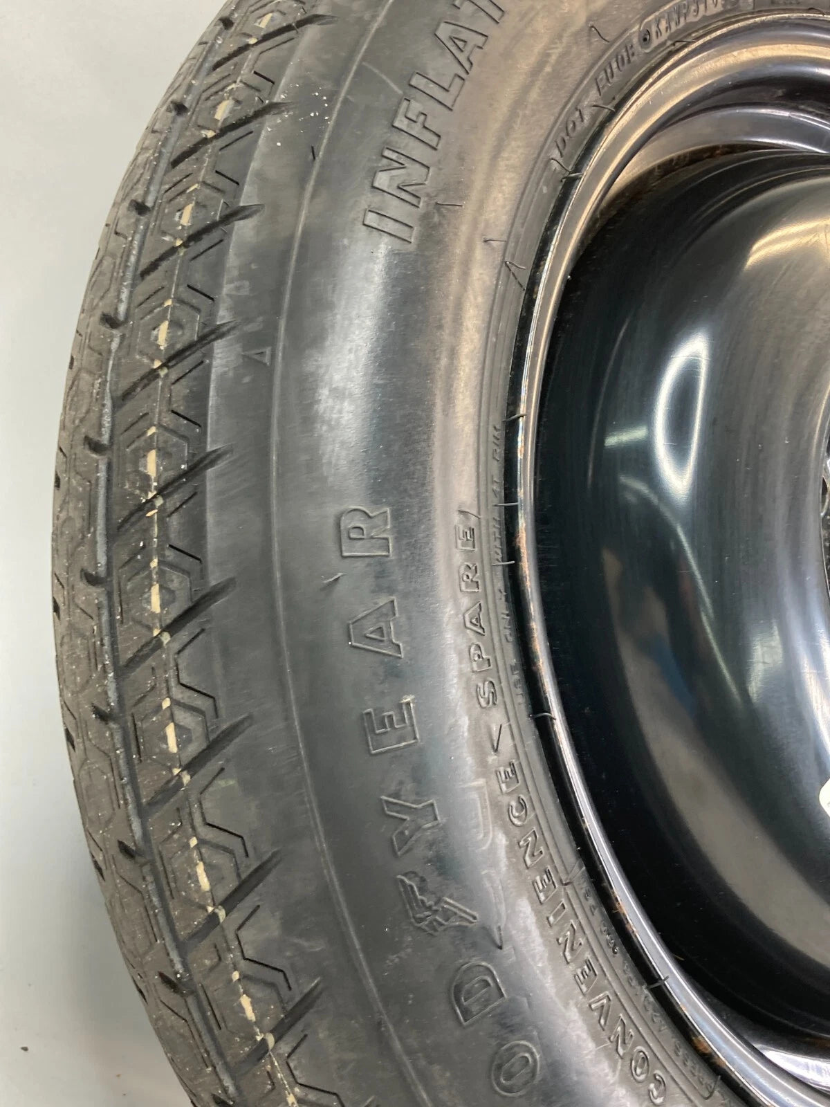 03-05 INFINITI G35 COUPE EMERGENCY SPARE TIRE COMPACT DONUT 145/90D16 16" R16