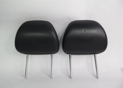 2007-2011 HONDA CRV FRONT HEADREST PAIR BLACK LEATHER LEFT RIGHT OEM