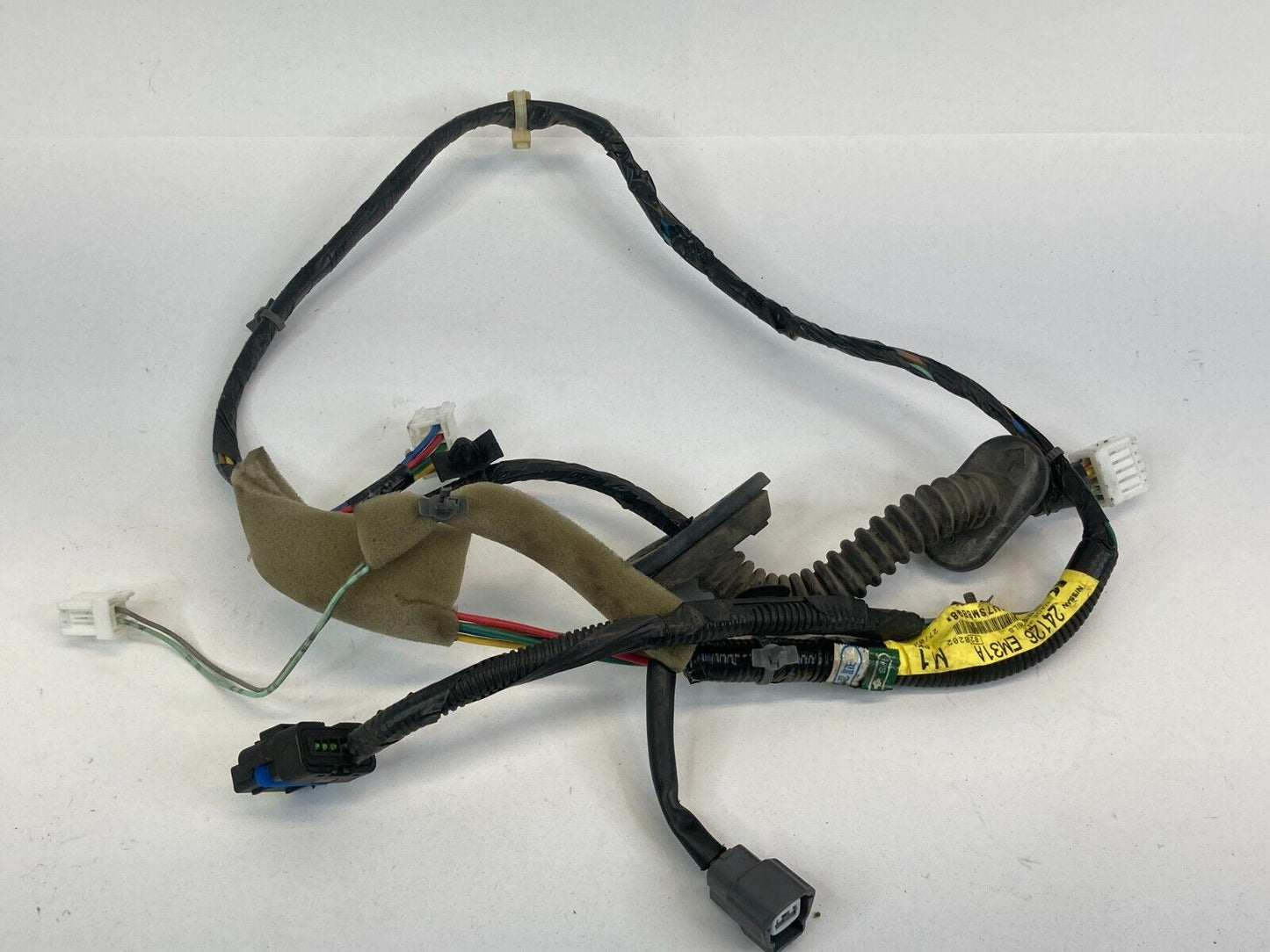 07-12 Nissan Versa Sedan Rear Right Door Harness Wiring Wire 24126-EM31A