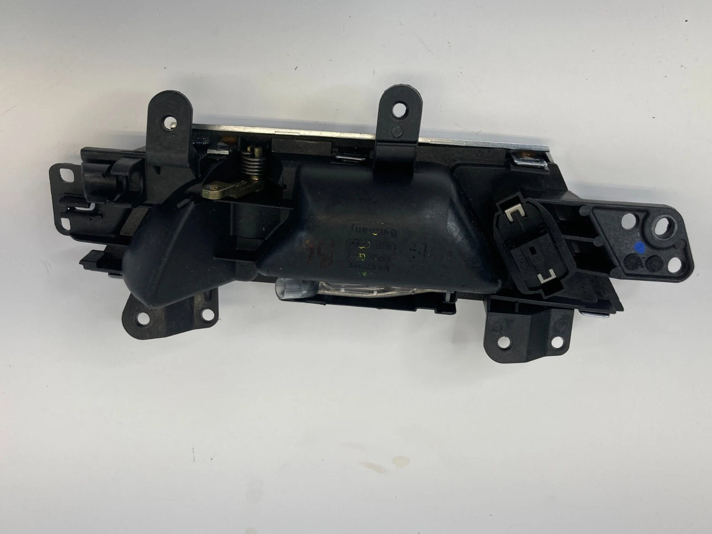 05-11 AUDI A6 QUATTRO REAR LEFT INNER DOOR HANDLE W/ LOCK SWITCH 4F0-839-019 OEM