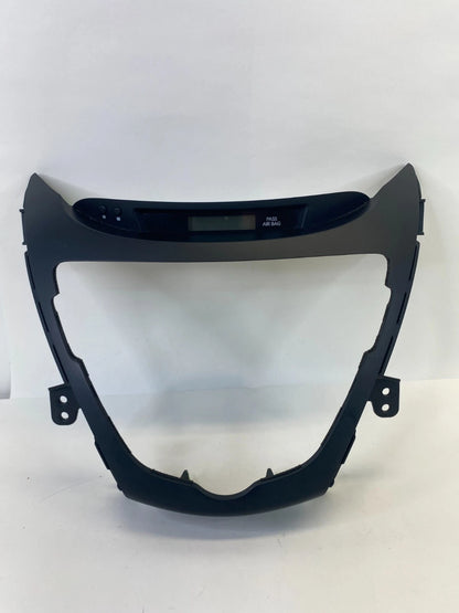 2011-2013 HYUNDAI ELANTRA DASH CLOCK DIGITAL W/ RADIO BEZEL TRIM 94510-3X000 OEM