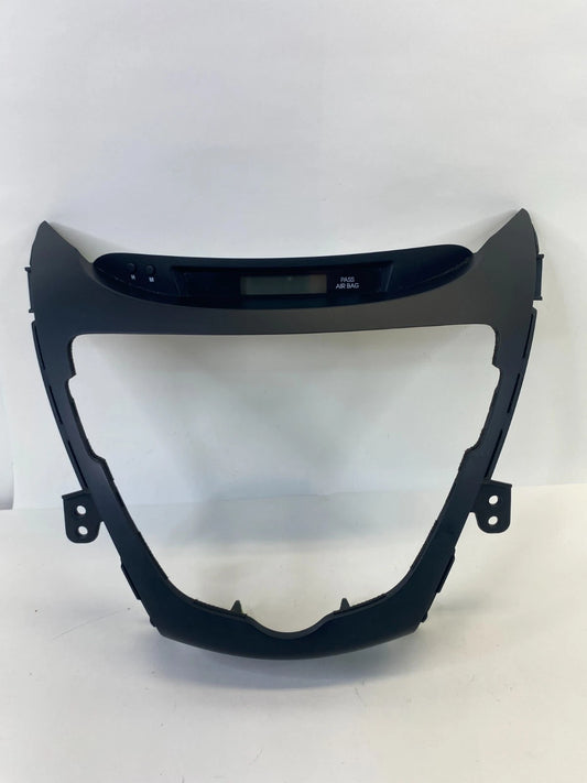 2011-2013 HYUNDAI ELANTRA DASH CLOCK DIGITAL W/ RADIO BEZEL TRIM 94510-3X000 OEM