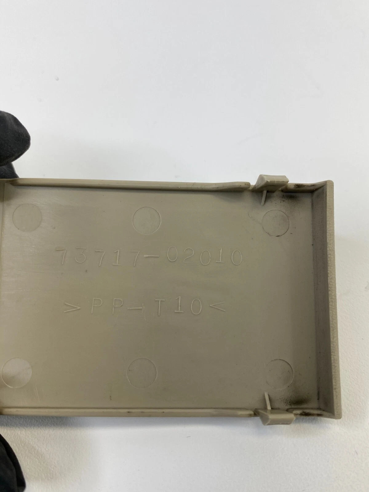 2004-2008 TOYOTA SOLARA REAR SEAT CHILD ANCHOR COVER TRIM 73717-02010 OEM