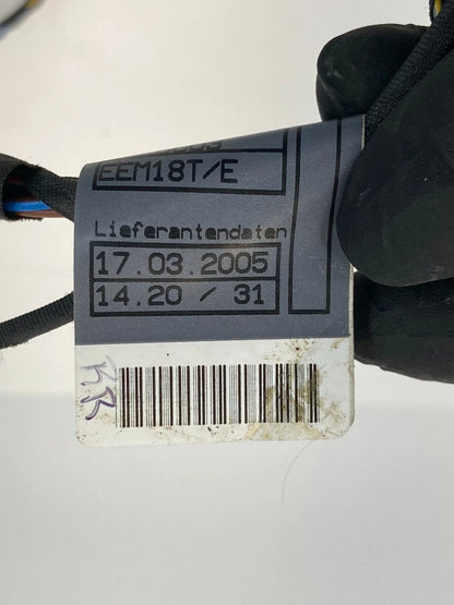 2006 2007 BMW 530I REAR RIGHT SIDE DOOR WIRING WIRE HARNESS CABLE 6928360 OEM