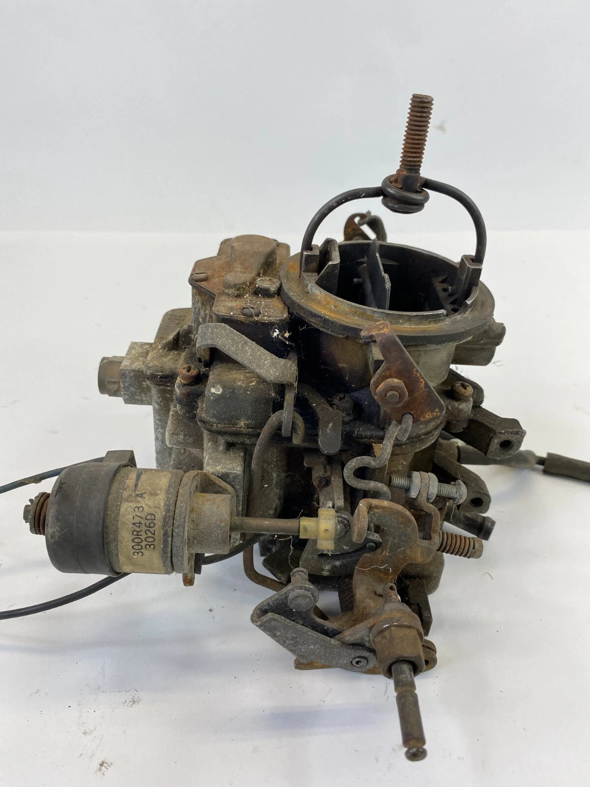 1981-1985 DODGE RAMCHARGER 5.2L V8 HOLLEY CARBURETOR W/ IDLE STOP SOLENOID OEM