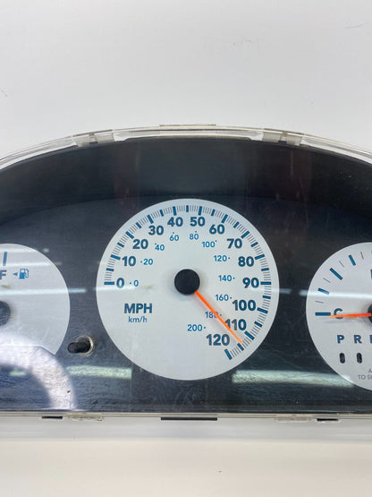 06 07 Chrysler Town & Country Dash Cluster Speedometer Gauges 166.621 Miles OEM