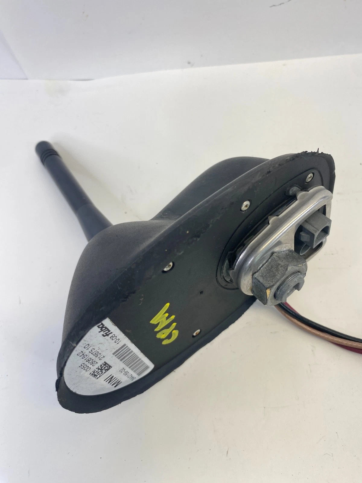 2007-2013 MINI COOPER ROOF MOUNTED RADIO ANTENNA BASE AND WHIP OEM 28061842