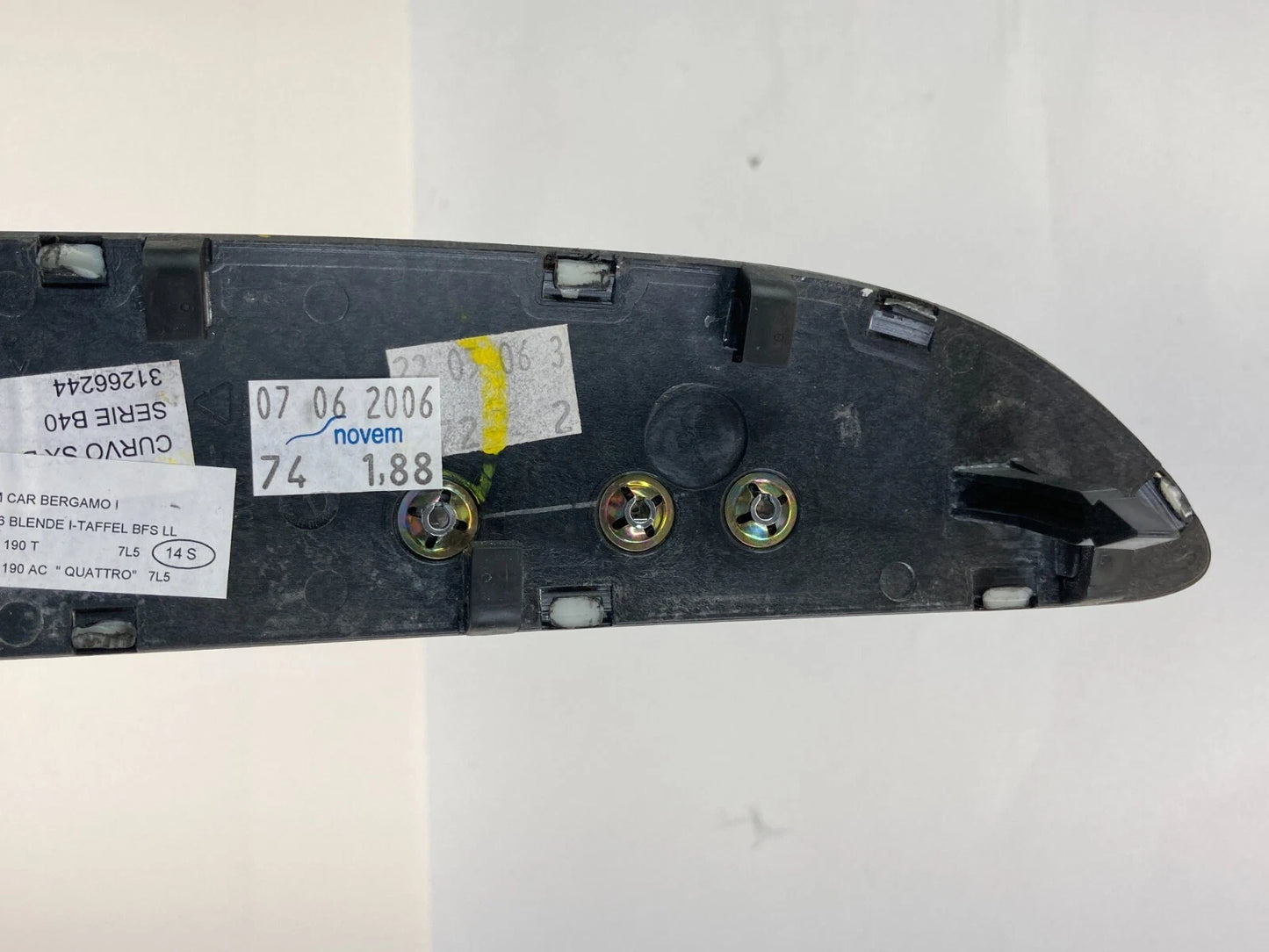 2005-2011 AUDI A6 QUATTRO DASH RIGHT SIDE COVER BEZEL PANEL TRIM MOLDING OEM