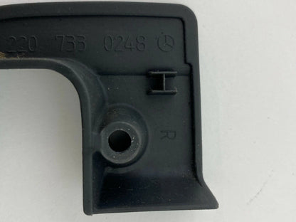 2000-2006 MERCEDES-BENZ S500 REAR RIGHT LOCK LATCH TRIM COVER 220-733-02-48 OEM