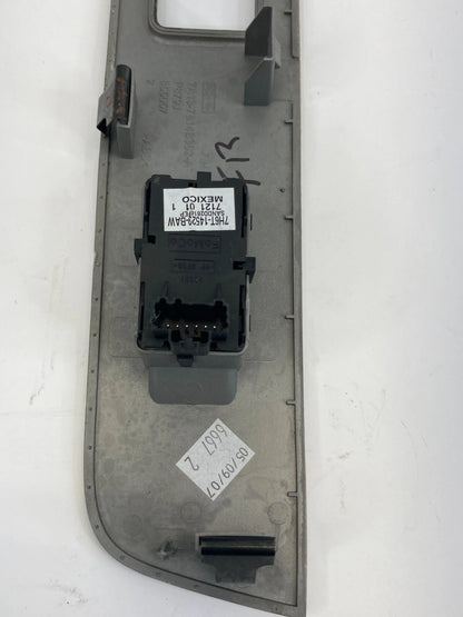 2007-2010 LINCOLN MKX FRONT RIGHT DOOR WINDOW SWITCH W/ BEZEL 7A13-7814B362A OEM