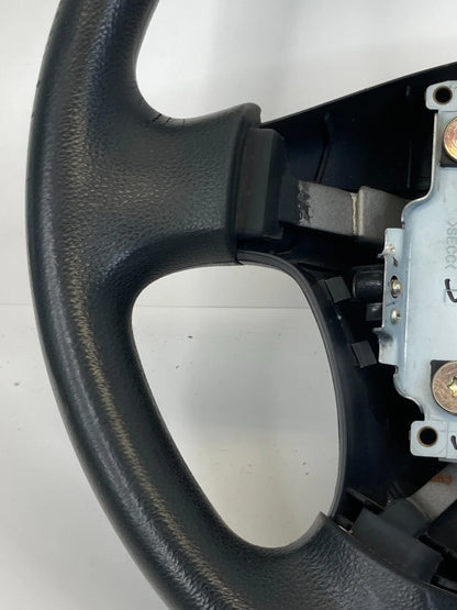 2005-2010 KIA SPORTAGE STEERING WHEEL 4 SPOKE BLACK W/ CRUISE CONTROL SWITCH OEM