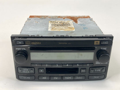 2004-2007 Toyota Highlander AM FM Radio CD Cassette Player JBL 86120-48430 OEM