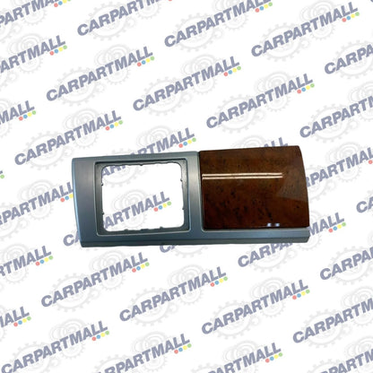 08-10 GRAND CARAVAN TOWN & COUNTRY DASH HEADLIGHT SWITCH BEZEL COVER TRIM WOOD